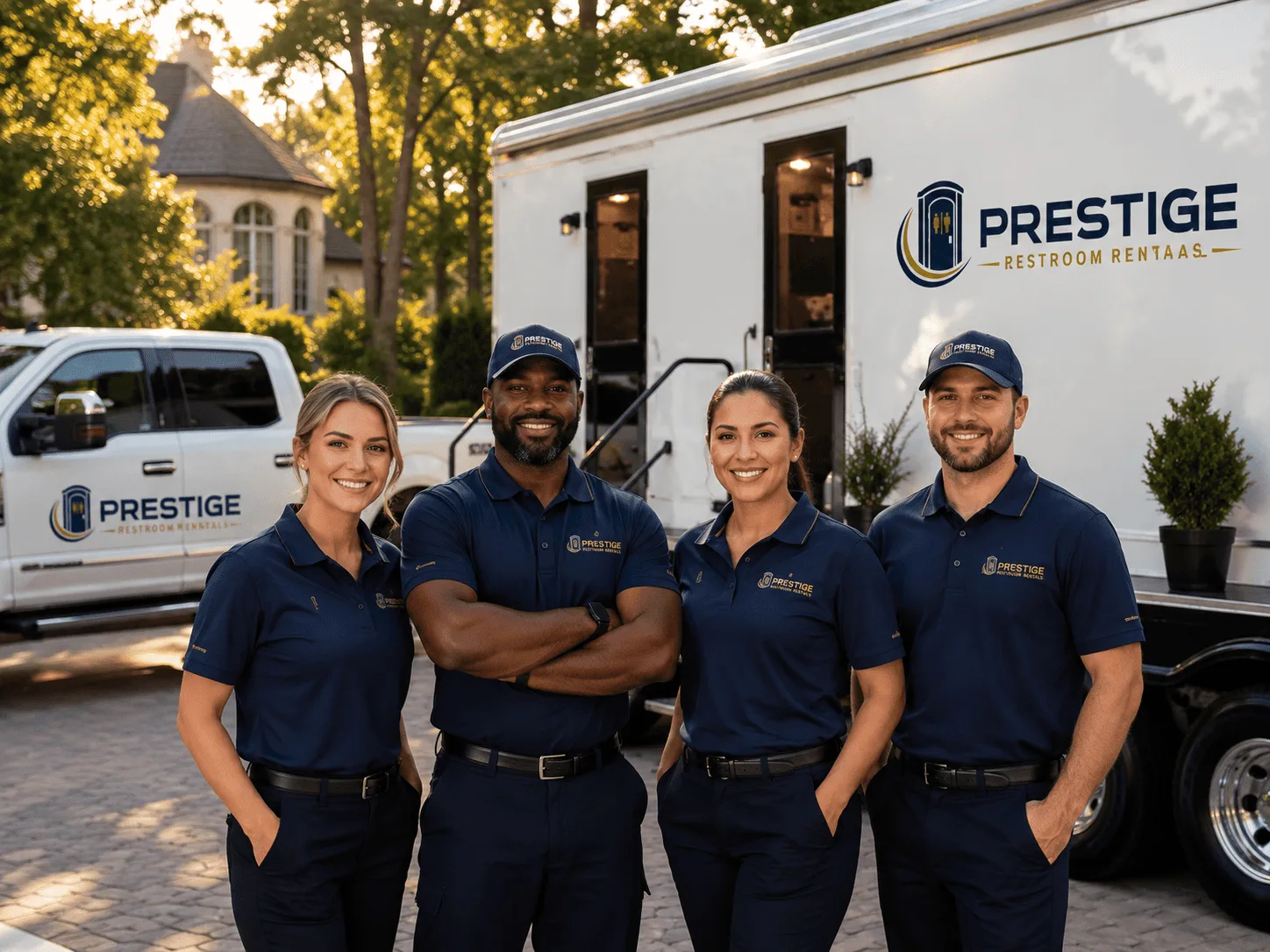 Trusted Luxury Portable Restrooms company in Aneta, ND